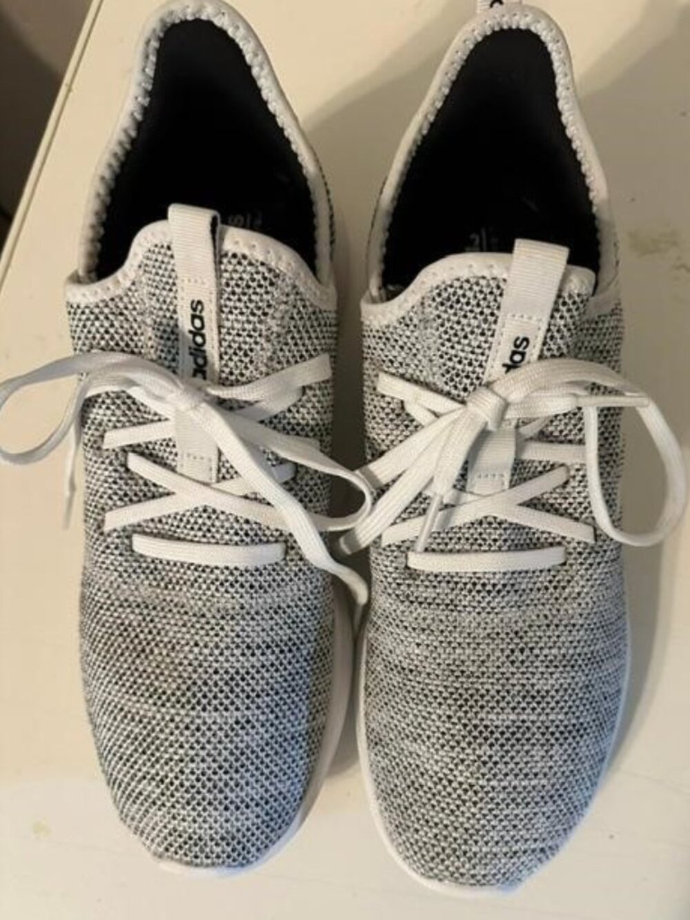 Adidas Women's Grey Running Shoes, US size 10